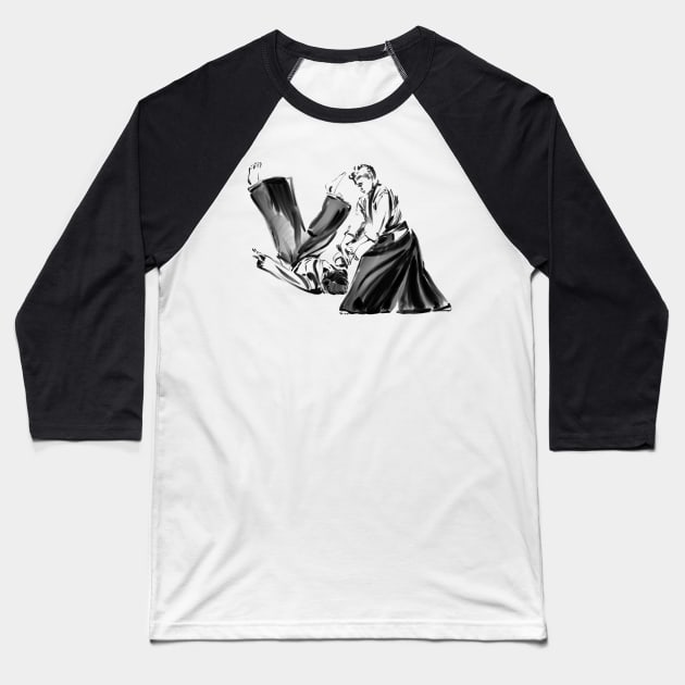 Aikido Baseball T-Shirt by sibosssr